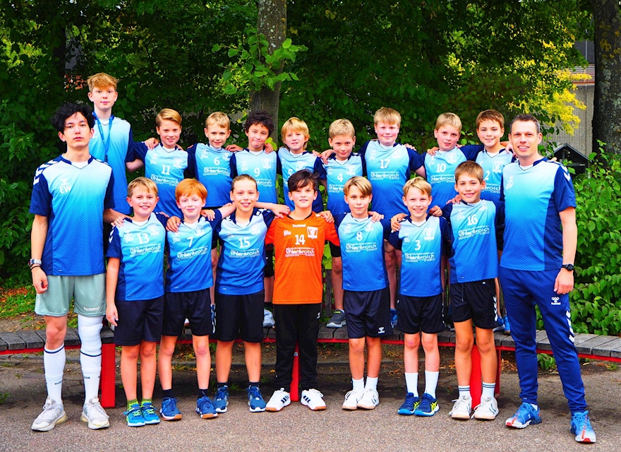 Männliche E1 Mannschaftsbild